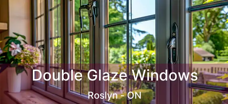  Double Glaze Windows Roslyn - ON