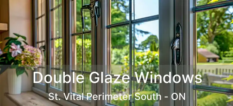  Double Glaze Windows St. Vital Perimeter South - ON