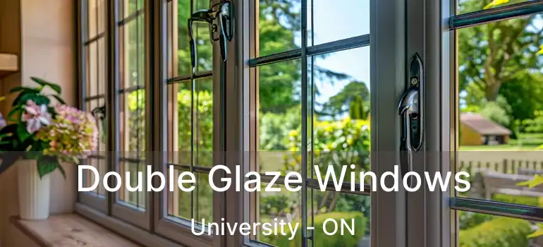  Double Glaze Windows University - ON