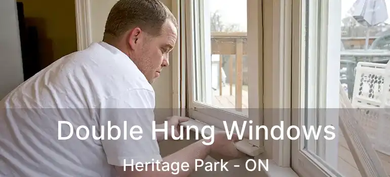  Double Hung Windows Heritage Park - ON