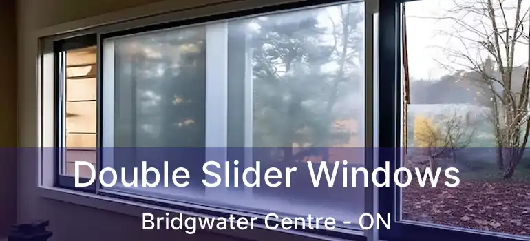  Double Slider Windows Bridgwater Centre - ON