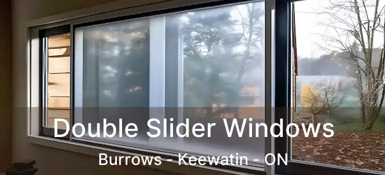  Double Slider Windows Burrows - Keewatin - ON