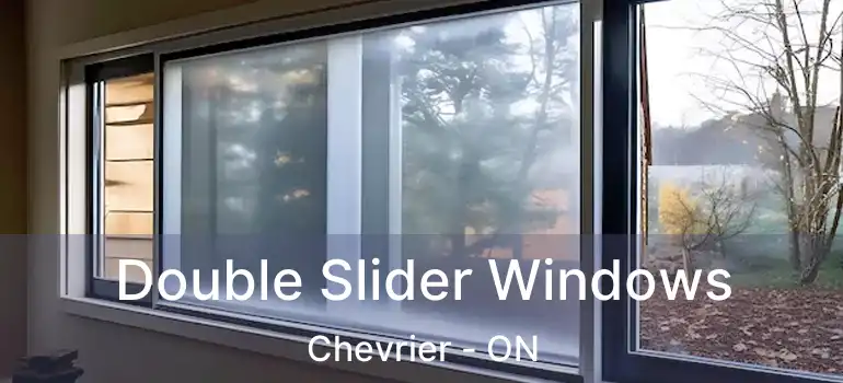  Double Slider Windows Chevrier - ON