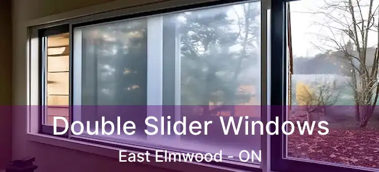  Double Slider Windows East Elmwood - ON
