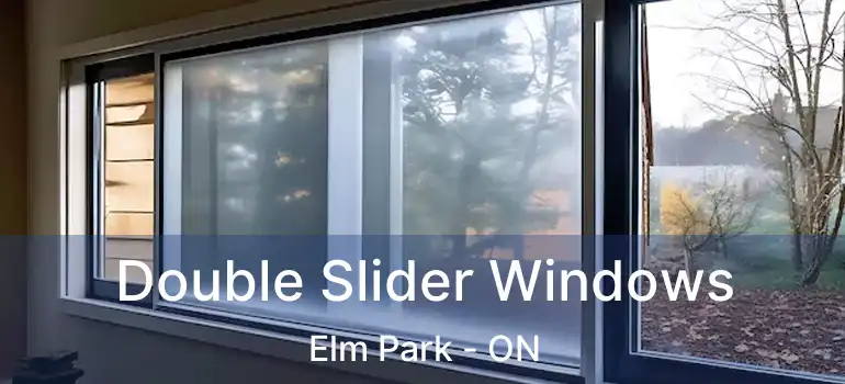 Double Slider Windows Elm Park - ON