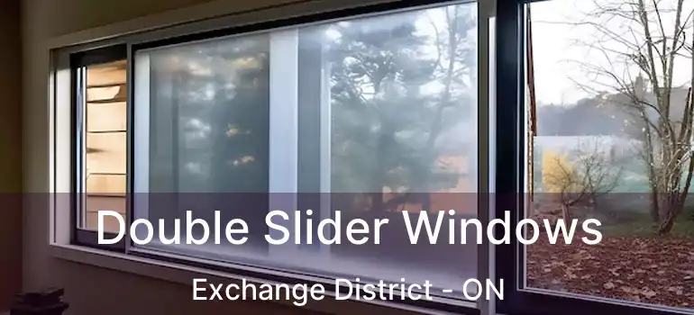  Double Slider Windows Exchange District - ON