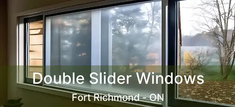 Double Slider Windows Fort Richmond - ON