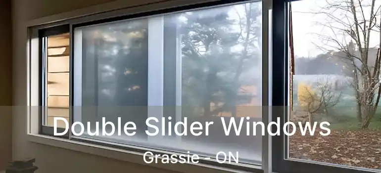  Double Slider Windows Grassie - ON