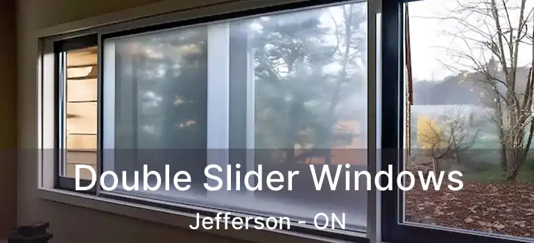  Double Slider Windows Jefferson - ON
