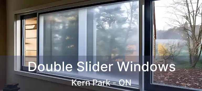  Double Slider Windows Kern Park - ON