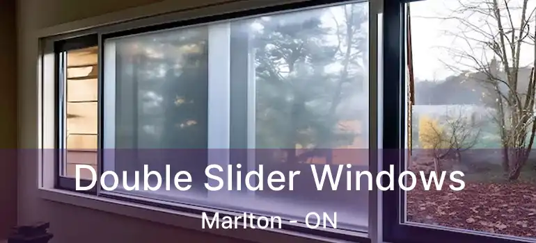  Double Slider Windows Marlton - ON