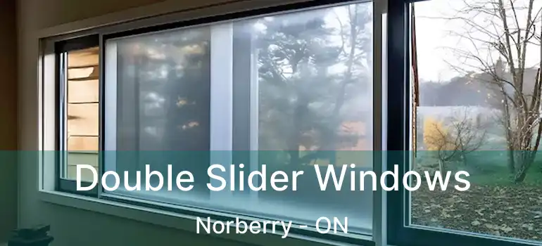  Double Slider Windows Norberry - ON