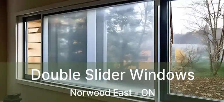  Double Slider Windows Norwood East - ON