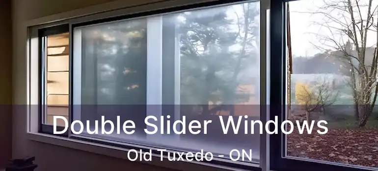  Double Slider Windows Old Tuxedo - ON