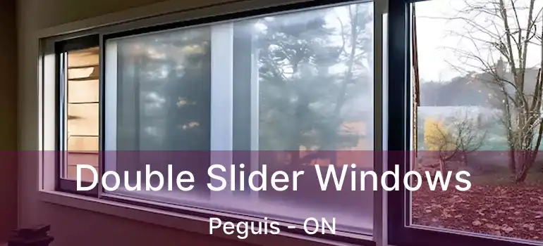  Double Slider Windows Peguis - ON