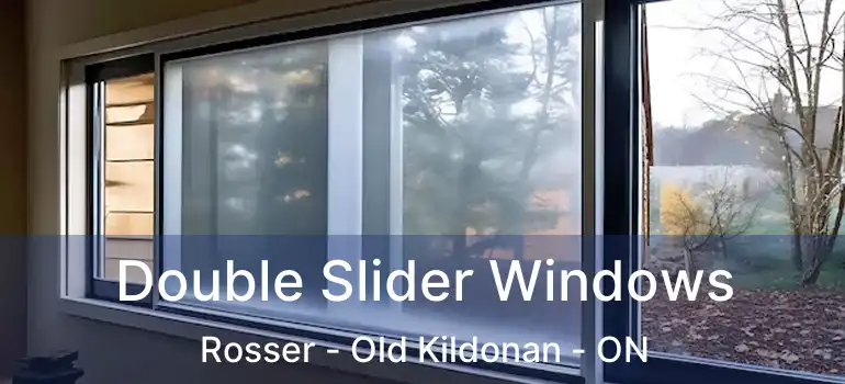  Double Slider Windows Rosser - Old Kildonan - ON
