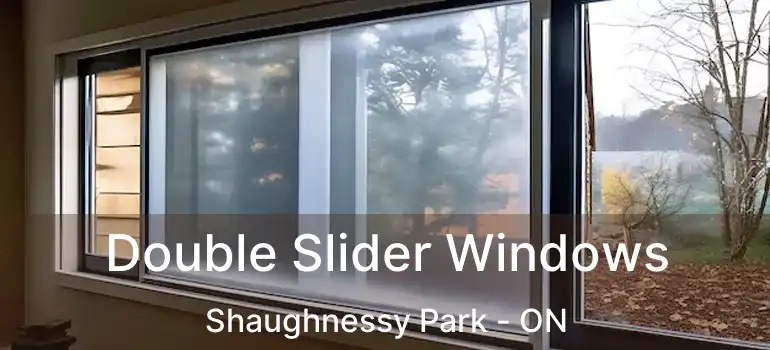  Double Slider Windows Shaughnessy Park - ON