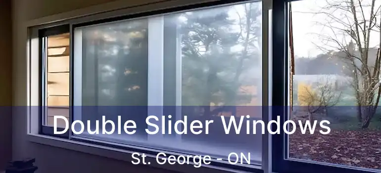  Double Slider Windows St. George - ON