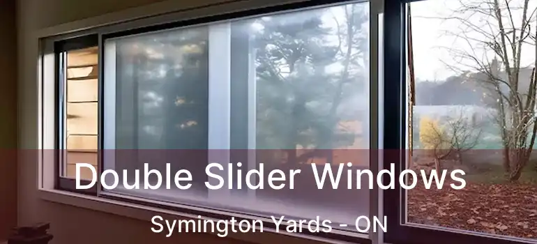  Double Slider Windows Symington Yards - ON