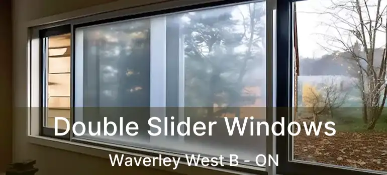  Double Slider Windows Waverley West B - ON