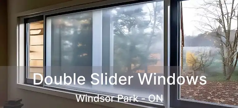  Double Slider Windows Windsor Park - ON