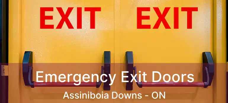  Emergency Exit Doors Assiniboia Downs - ON