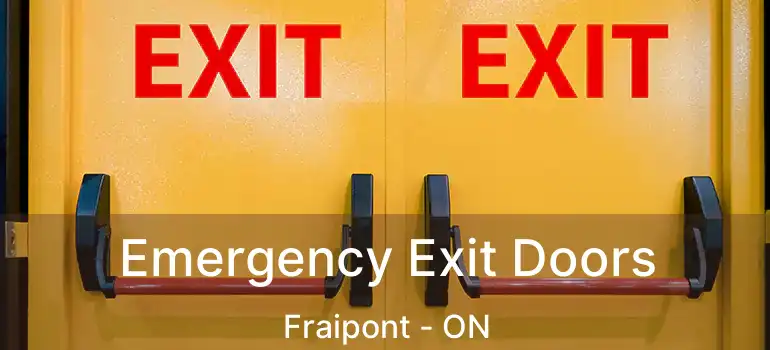  Emergency Exit Doors Fraipont - ON