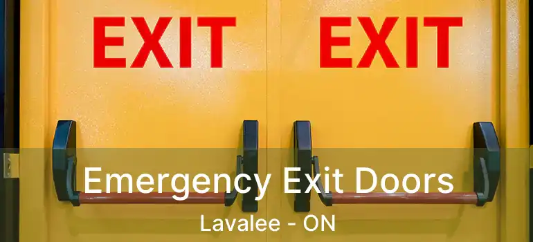  Emergency Exit Doors Lavalee - ON