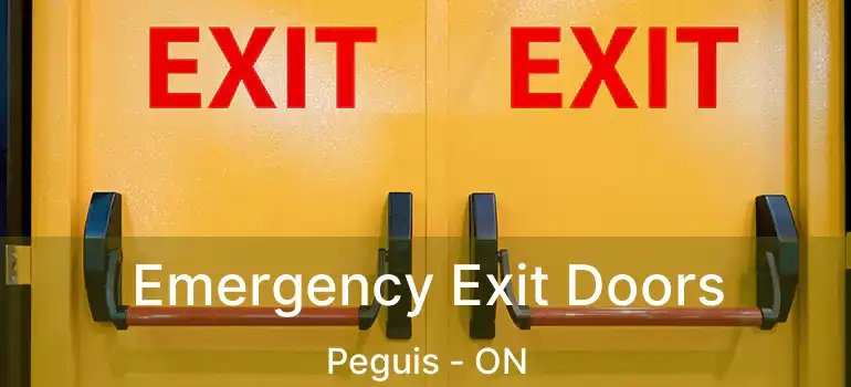  Emergency Exit Doors Peguis - ON