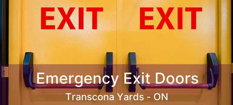  Emergency Exit Doors Transcona Yards - ON