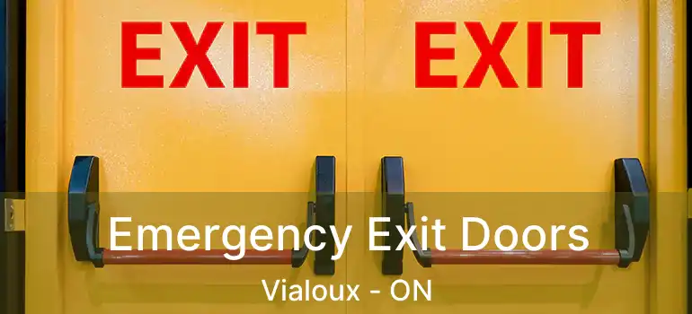  Emergency Exit Doors Vialoux - ON