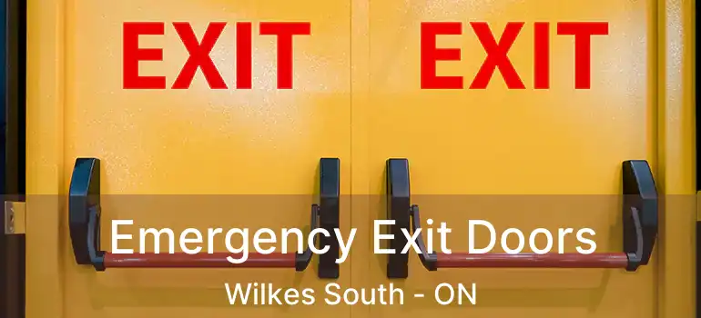  Emergency Exit Doors Wilkes South - ON