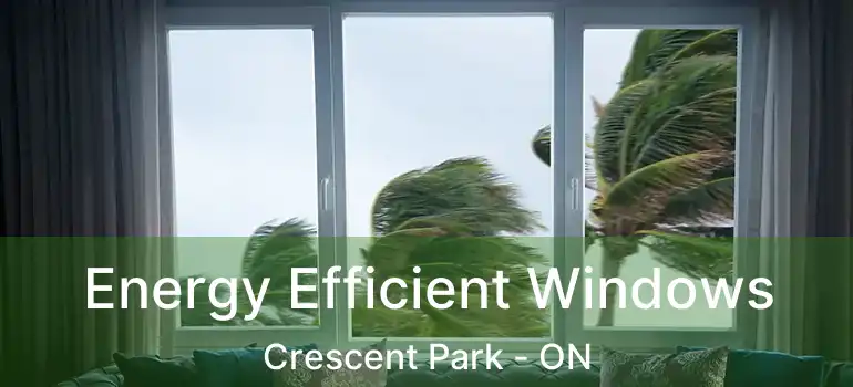  Energy Efficient Windows Crescent Park - ON