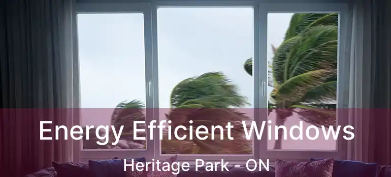  Energy Efficient Windows Heritage Park - ON