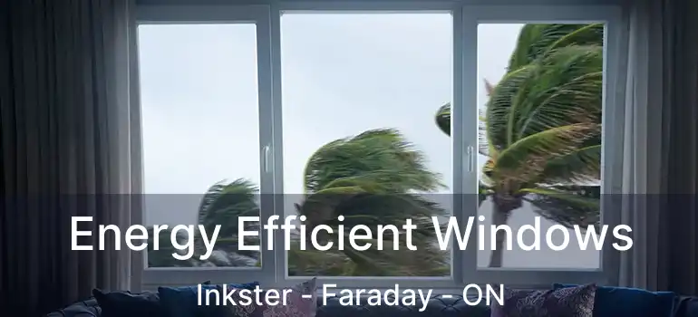  Energy Efficient Windows Inkster - Faraday - ON