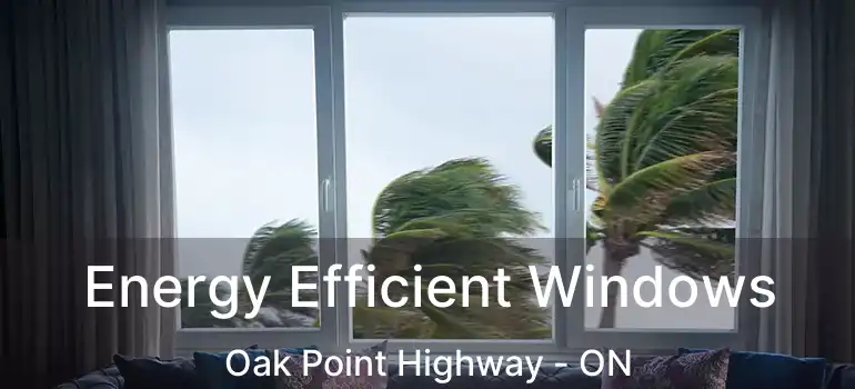  Energy Efficient Windows Oak Point Highway - ON