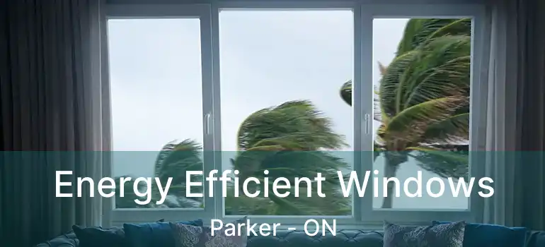  Energy Efficient Windows Parker - ON