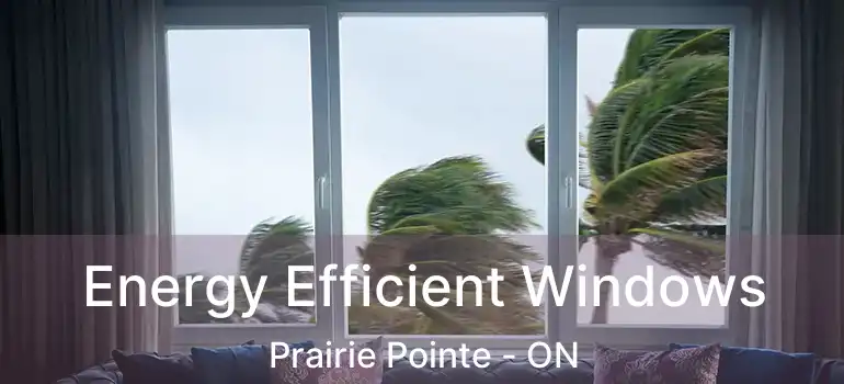  Energy Efficient Windows Prairie Pointe - ON