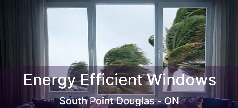  Energy Efficient Windows South Point Douglas - ON