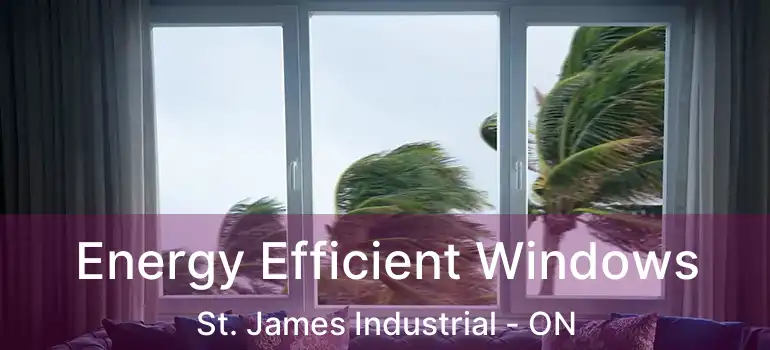  Energy Efficient Windows St. James Industrial - ON