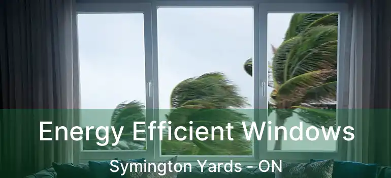  Energy Efficient Windows Symington Yards - ON