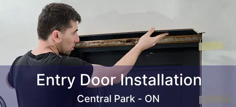  Entry Door Installation Central Park - ON