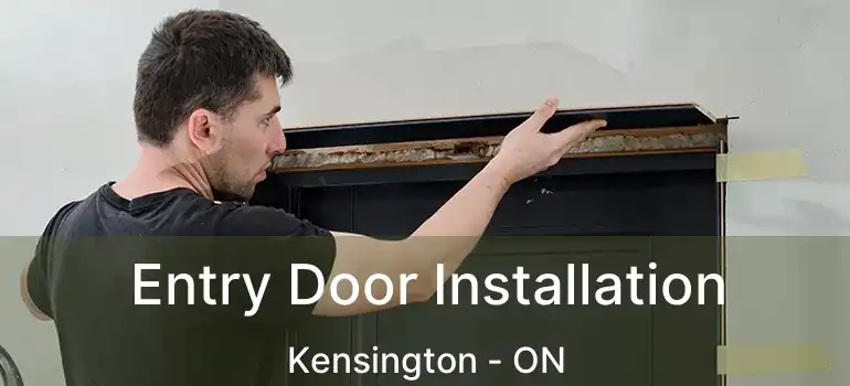  Entry Door Installation Kensington - ON