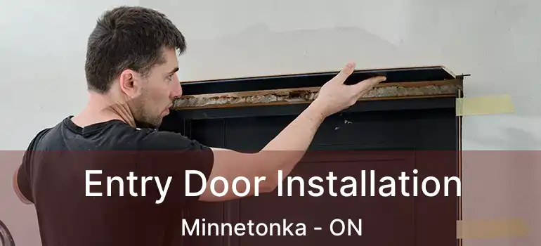  Entry Door Installation Minnetonka - ON