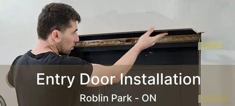  Entry Door Installation Roblin Park - ON