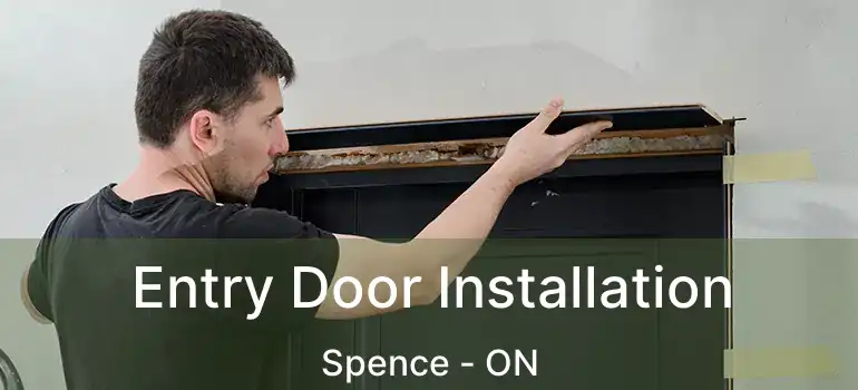  Entry Door Installation Spence - ON
