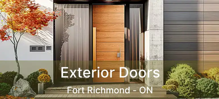 Exterior Doors Fort Richmond - ON