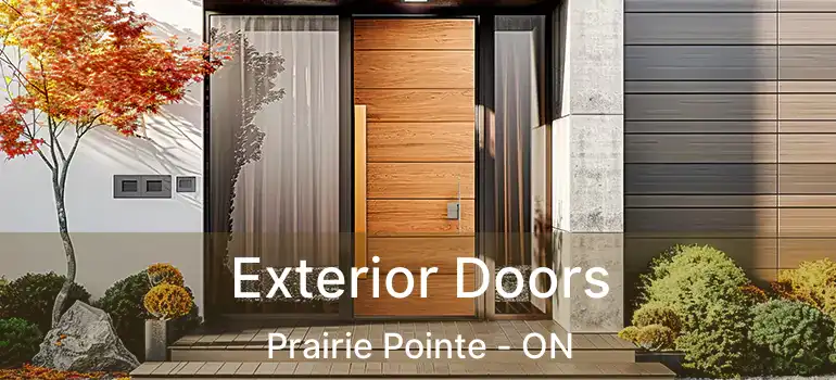  Exterior Doors Prairie Pointe - ON