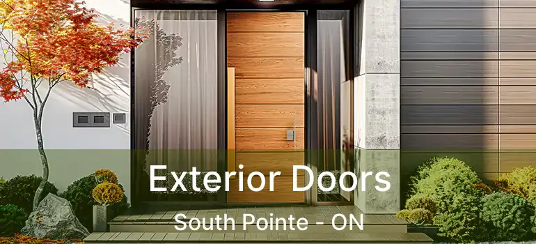  Exterior Doors South Pointe - ON