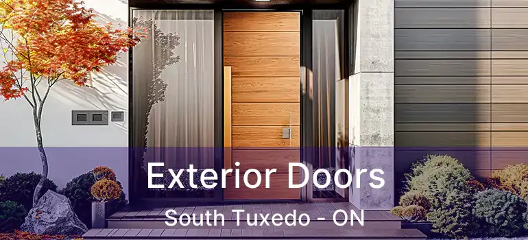  Exterior Doors South Tuxedo - ON